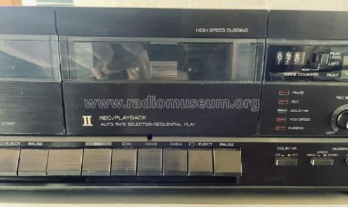 Stereo Double Cassette Deck HX-26W; Akai Electric Co., (ID = 2982490) R-Player