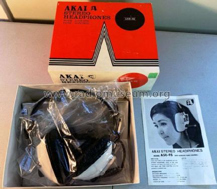 Stereo Headphones ASE-9S; Akai Electric Co., (ID = 2595424) Altavoz-Au