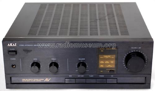 Stereo Integrated Amplifier AM-M459; Akai Electric Co., (ID = 2449214) Ampl/Mixer