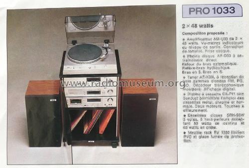 Stereo Music Center PRO 1033; Akai Electric Co., (ID = 2808800) Radio