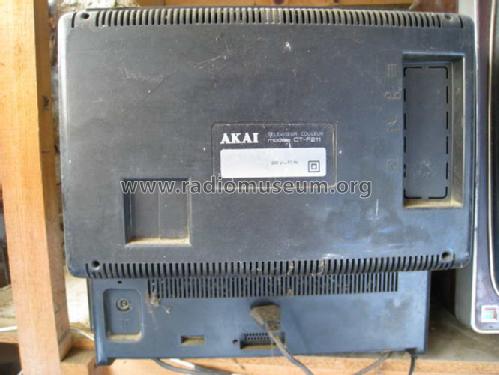 CT F211; Akai Electric Co., (ID = 468413) Fernseh-E