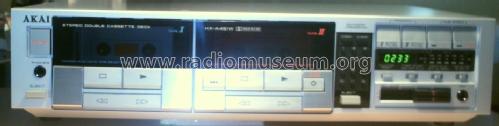 Stereo Double Cassette Deck HX - A451W; Akai Electric Co., (ID = 1633645) Sonido-V