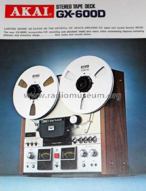 GX-600D R-Player Akai Electric Co., Ltd.; Tokyo, build | Radiomuseum