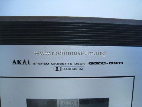 GXC-39D; Akai Electric Co., (ID = 2107558) R-Player