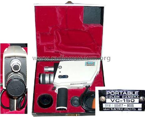 Portable Color Camera VC-150; Akai Electric Co., (ID = 660127) Misc