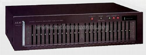 Stereo Graphic Equalizer EA-G90BL; Akai Electric Co., (ID = 663817) Ampl/Mixer