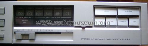 Stereo Integrated Amplifier AM-A301; Akai Electric Co., (ID = 1631468) Ampl/Mixer