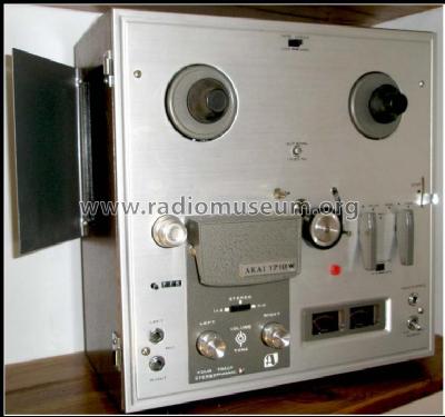 Stereo Tape Deck 1710W; Akai Electric Co., (ID = 818835) R-Player