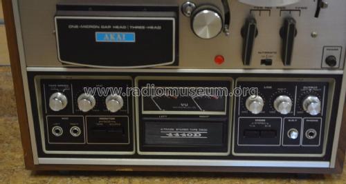 Stereo Tape Deck 4440D; Akai Electric Co., (ID = 1993471) R-Player