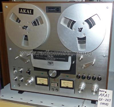 Stereo Tape Deck GX-265D R-Player Akai Electric Co.