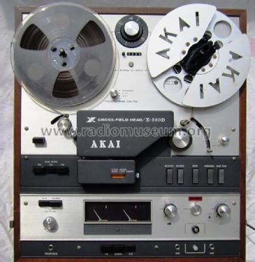 Tape Recorder X-360D; Akai Electric Co., (ID = 1611342) R-Player
