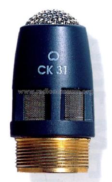 CK31; AKG Acoustics GmbH; (ID = 55863) Microphone/PU