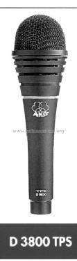 D3800TPS; AKG Acoustics GmbH; (ID = 55550) Microphone/PU