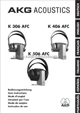 Kopfhörer K406 AFC; AKG Acoustics GmbH; (ID = 1899174) Speaker-P