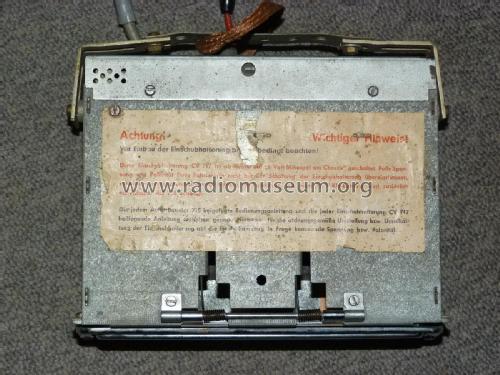 Einschubhalterung CV 717 N; Akkord-Radio + (ID = 1777413) mod-past25