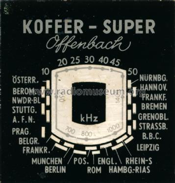 Offenbach 50; Akkord-Radio + (ID = 3082921) Radio