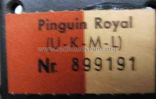 Pinguin Royal 517/4700; Akkord-Radio + (ID = 1196197) Radio