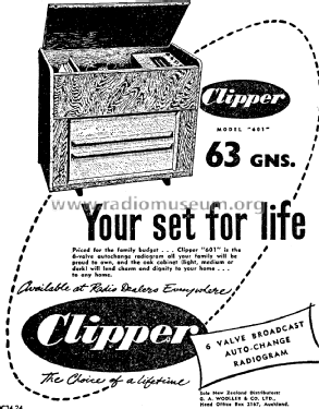 Clipper 601RG; Akrad Radio (ID = 2843807) Radio