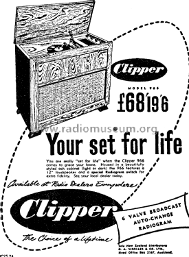 Clipper 966; Akrad Radio (ID = 2893171) Radio
