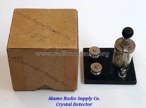 Alamo Crystal Detector ; Alamo Radio Supply (ID = 2382456) Radio part