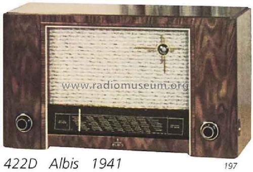 422D; Albis, Albiswerke AG (ID = 708819) Radio