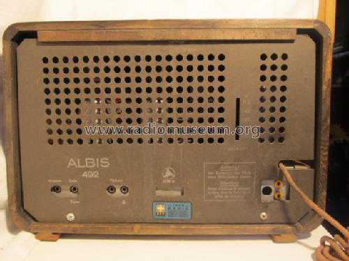 492; Albis, Albiswerke AG (ID = 1190320) Radio