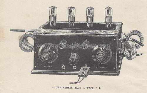 Alco Universel P4; Alco-Radio, André (ID = 2644145) Radio