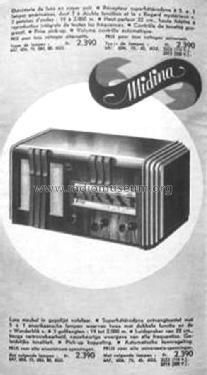 Midina A; Alfa-Radio, Société (ID = 1954665) Radio