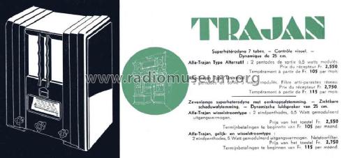 Trajan U; Alfa-Radio, Société (ID = 1965750) Radio