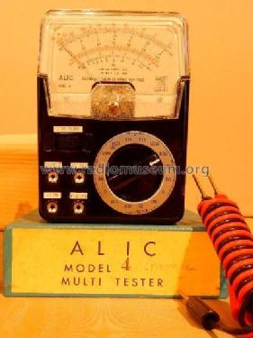 Multi-Tester Model 4; Alic brand (ID = 1958629) Equipment