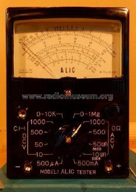 Multi-Tester Model 1; Alic brand (ID = 1951683) Equipment