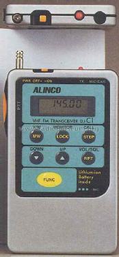 VHF FM Transceiver DJ-C1; Alinco Inc.; Osaka (ID = 519485) Amat TRX