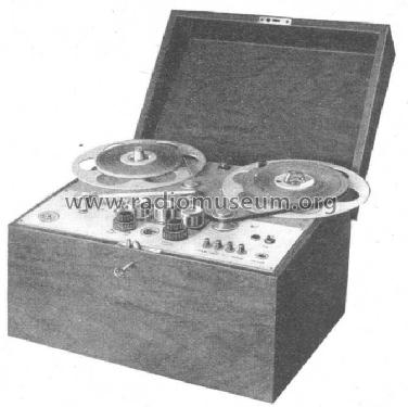 Heimmagnetophon KMH1W; ALKA-Radio, Wien (ID = 195861) Sonido-V