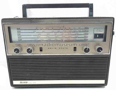 5 Band Solid State 2675 ; Allied Radio Corp. (ID = 2815002) Radio