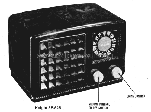 5F-525 ; Allied Radio Corp. (ID = 1462635) Radio