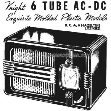 Knight 6 B 10530; Allied Radio Corp. (ID = 1419694) Radio