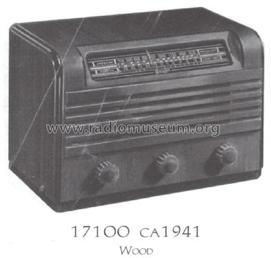 B-17100 ; Allied Radio Corp. (ID = 1541422) Radio