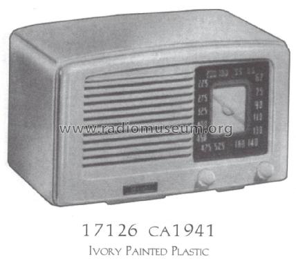 B-17126 ; Allied Radio Corp. (ID = 1540524) Radio