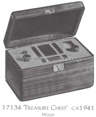 B-17134 Treasure Chest ; Allied Radio Corp. (ID = 1540528) Radio