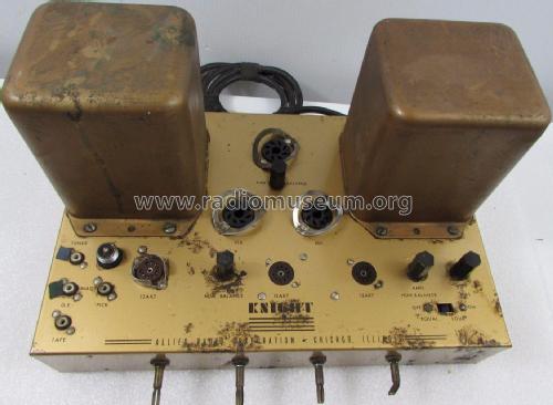 Golden Knight Hi-Fi Amplifier 93SX321; Allied Radio Corp. (ID = 1944163) Ampl/Mixer