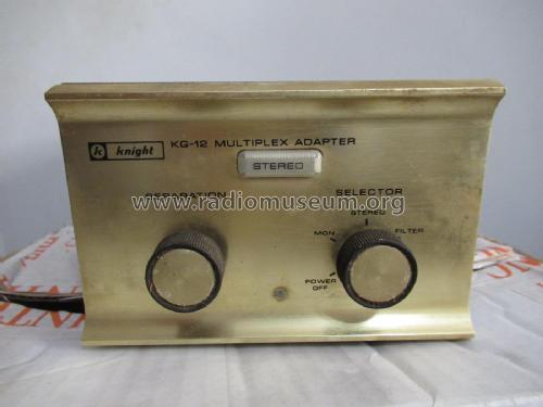 Deluxe Stereo Multiplex Adapter KG-12; Allied Radio Corp. (ID = 2758160) Bausatz