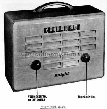 Knight 4D-450 ; Allied Radio Corp. (ID = 983972) Radio