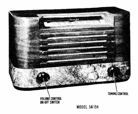 Knight 5A154 ; Allied Radio Corp. (ID = 597654) Radio