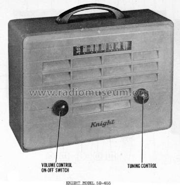 Knight 5D-455 ; Allied Radio Corp. (ID = 951789) Radio