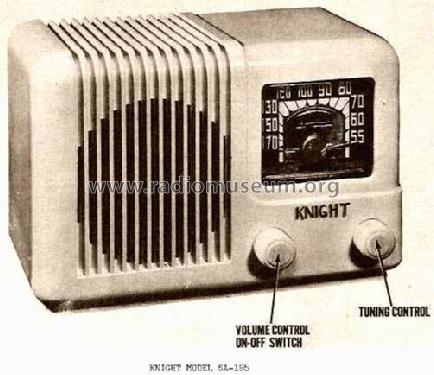 Knight 6A-195; Allied Radio Corp. (ID = 493397) Radio