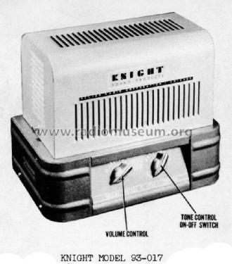 Knight 93-017; Allied Radio Corp. (ID = 935207) Ampl/Mixer