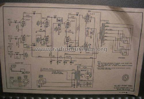 Knight 93-670; Allied Radio Corp. (ID = 1129678) Ampl/Mixer