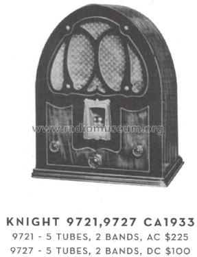 Knight 9727 ; Allied Radio Corp. (ID = 1583804) Radio