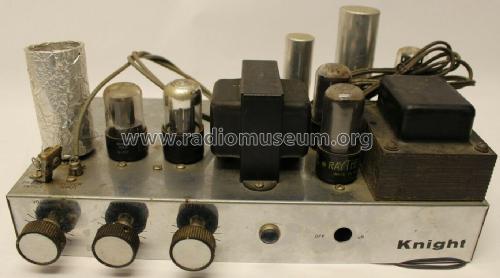 Knight Amplifier unknown; Allied Radio Corp. (ID = 2737303) Ampl/Mixer