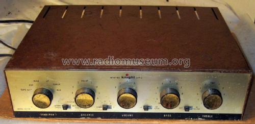 Knight Bantam Stereo Amplifier KN-720 Ch= 92SU420; Allied Radio Corp. (ID = 2113351) Ampl/Mixer